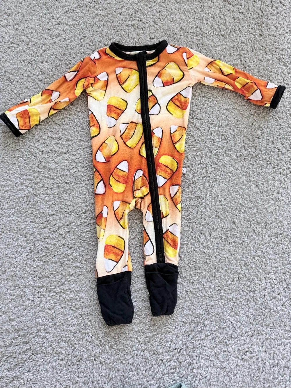 Birdie Bean “Candy Corn” Convertible Romper